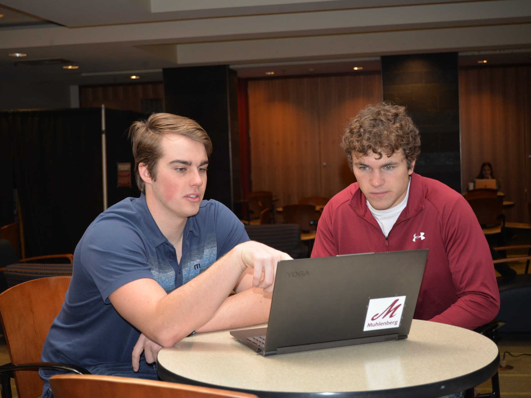 Brett Confer '24 and Jack Machita '24 are two leaders of the Investment Society.